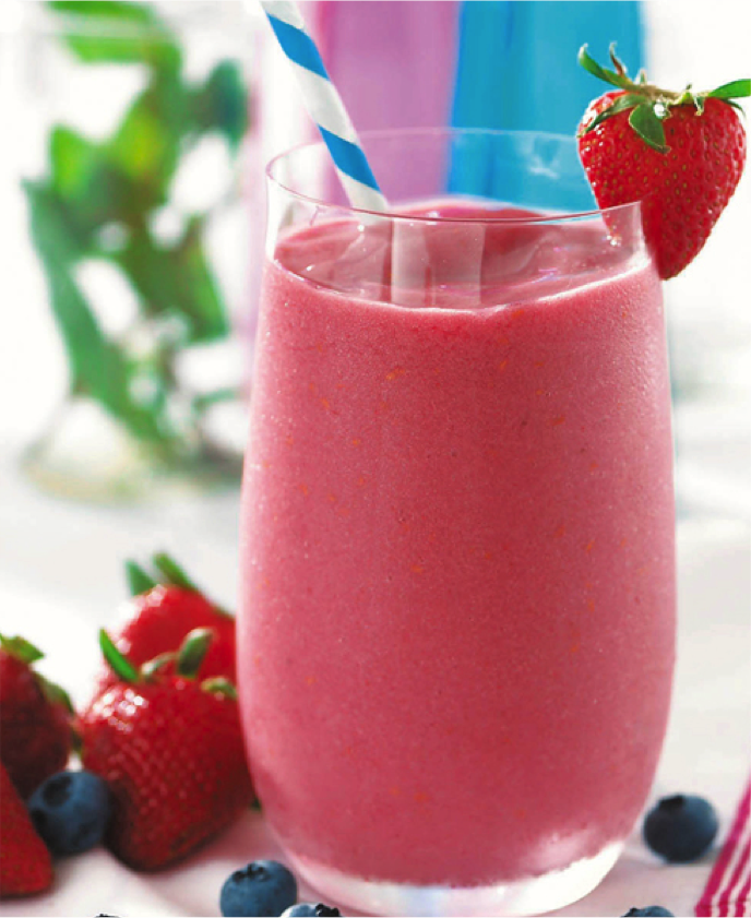 Strawberry Kefir Smoothie